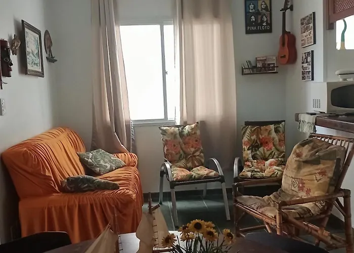 Aconchegante, na Praia Grande! Pertinho da praia